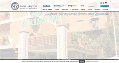 Desktop Screenshot of albergo-ariston.it